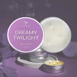 DNKa Spa Candle Спа-свічка 30мл Dreamy Twinlight (свіжі польові ромашки  з квітковими нотами)